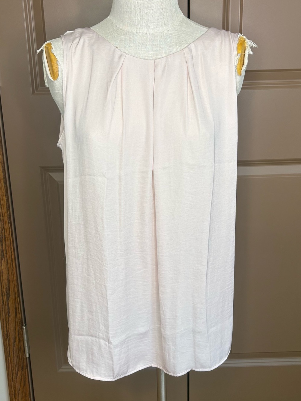 NWT Loft Pink Sleeveless Blouse